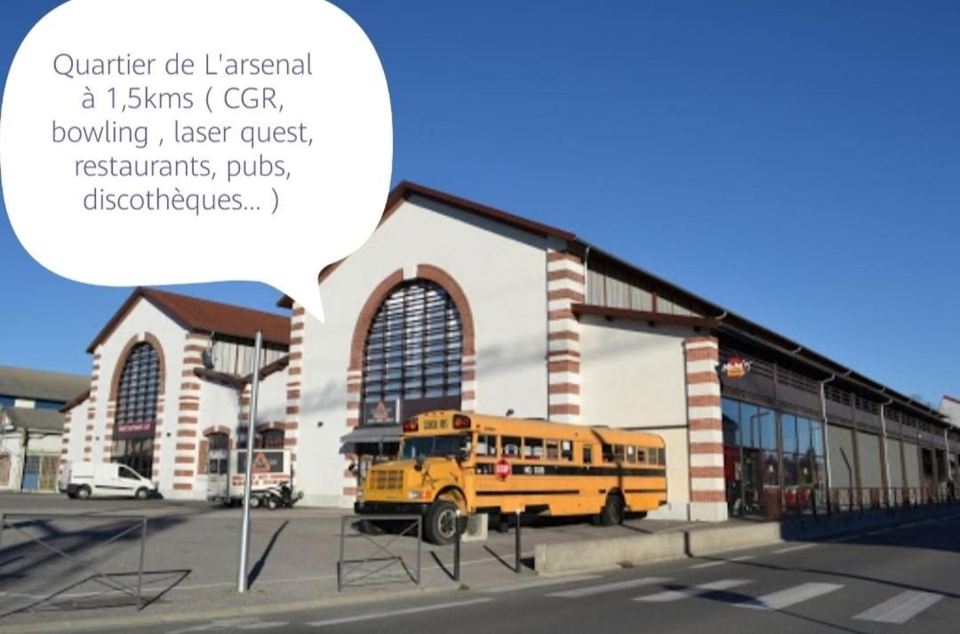 L'Appartement 7 - Centre Ville-Parking-Tv-Wifi Tarbes Zewnętrze zdjęcie
