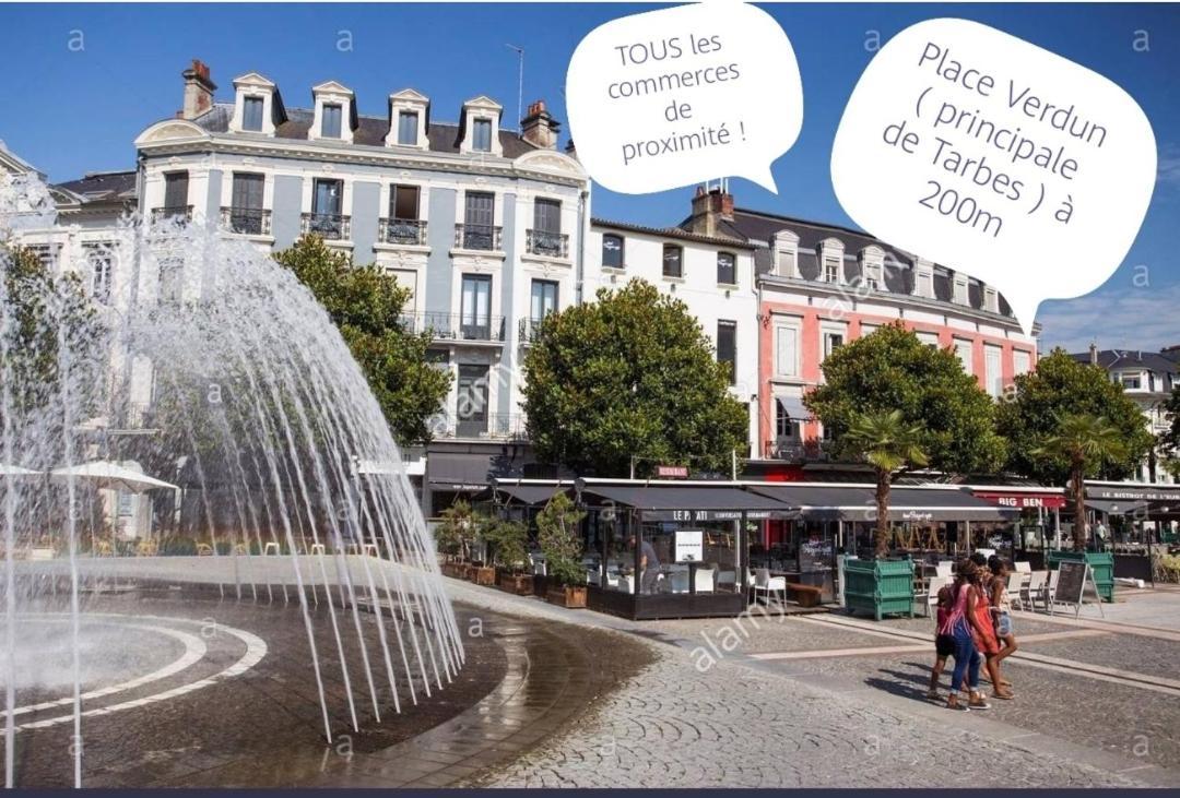 L'Appartement 7 - Centre Ville-Parking-Tv-Wifi Tarbes Zewnętrze zdjęcie